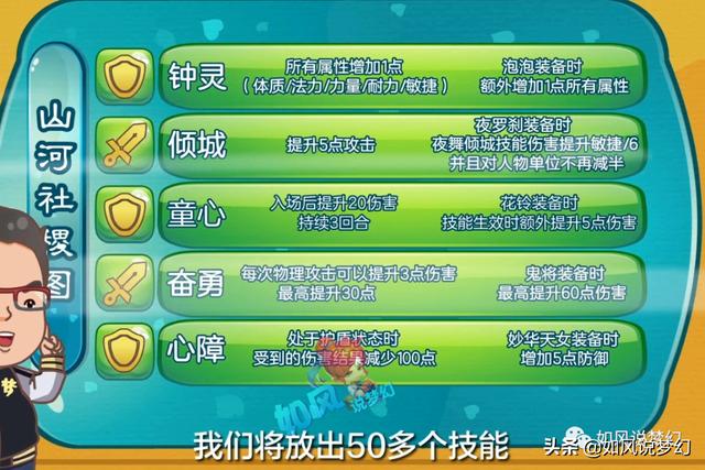 梦幻西游：新资料片《绘梦山河》发布会，推出50多个召唤兽新技能