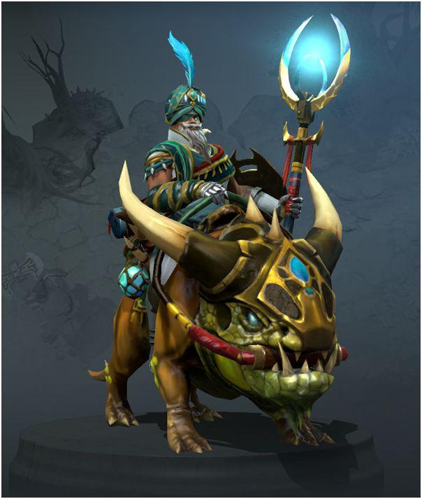 DOTA2冷门英雄饰品推荐——傲银部落牧师陈