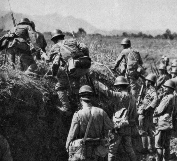 上千日伪军出来扫荡，一打起来伪军就没影，鬼