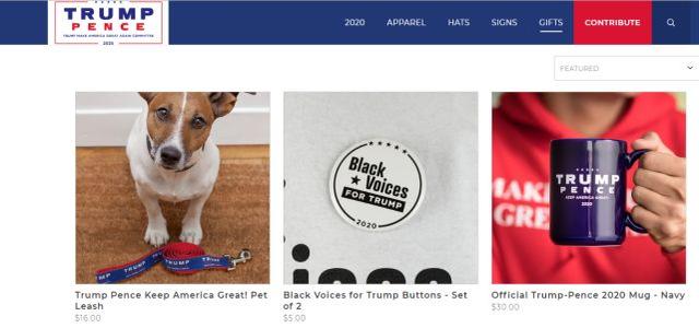 不急疫情急选情！特朗普狗链等竞选商品网上热