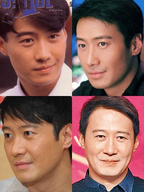 男星颜值发展史，郭德纲完胜黄晓明金城武，颜值二十多年完全没变