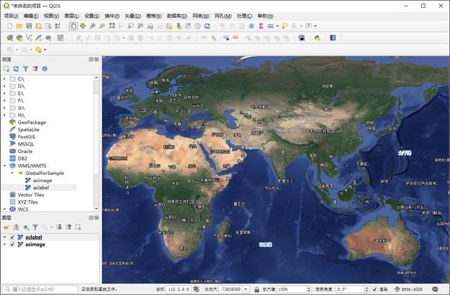 基于 QGIS 在内网中离线加载卫星地图的方法