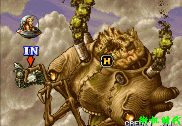 街機(jī)游戲最不思議的復(fù)活，被砍成兩截還能爬起來