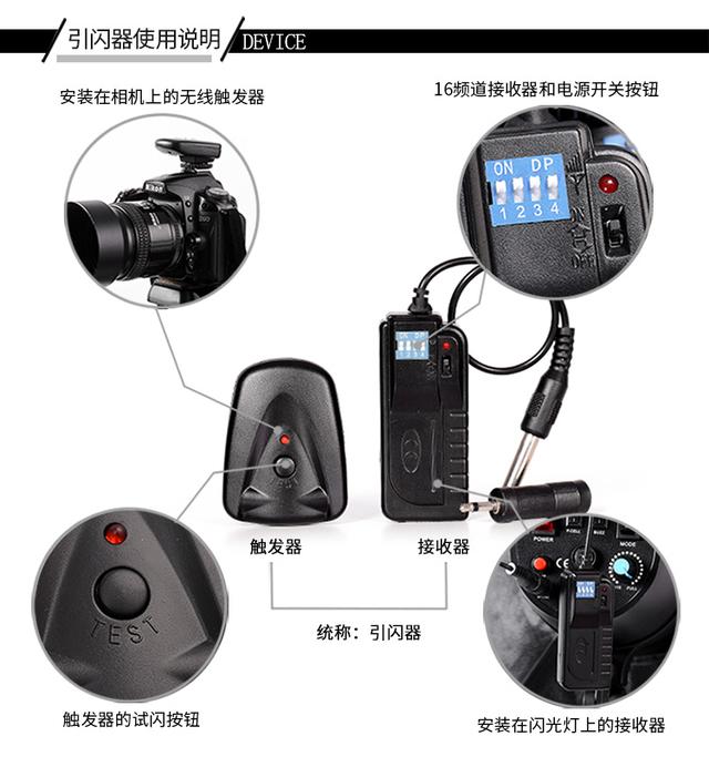 攝影燈套裝250W雙燈影室閃光燈人像靜物攝影照相館證件照燈拍照