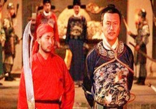 朱元璋出上联：老子天下第一，大臣答出下联，朱元璋：拖出去斩了