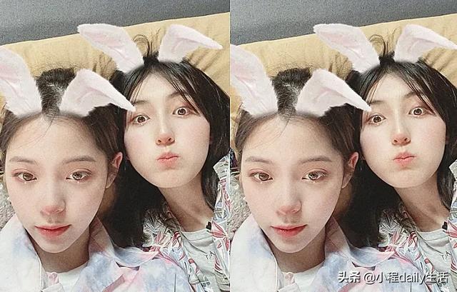 娜娜爆出与张子枫合照，看到妹妹的“脖子”后，网友：太可怕了