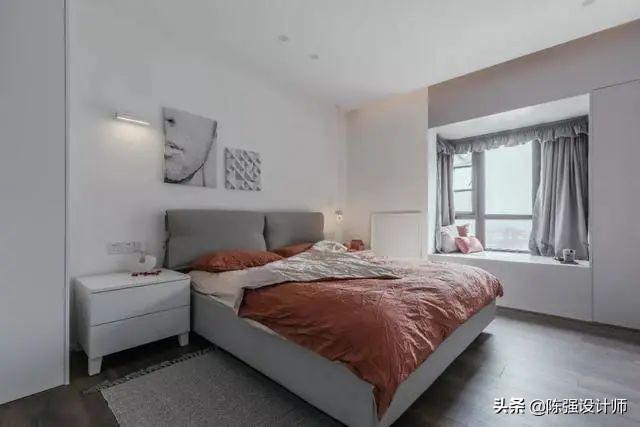 116平简约三居室，用灰色来打造轻松感，舒适自然超大空间！