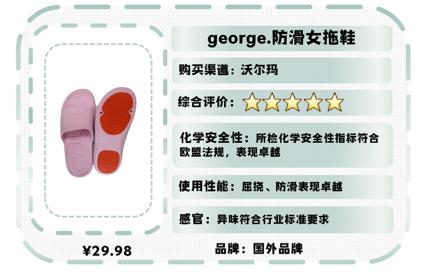 深圳消委会2020塑料拖鞋比较试验：名创优品等9款拖鞋获评五星