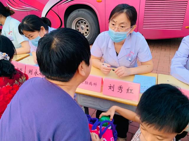 德州市中医院 卫生服务三下乡 关爱百姓送健康