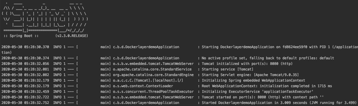 体验SpringBoot(2.3)应用制作Docker镜像(官方方案)