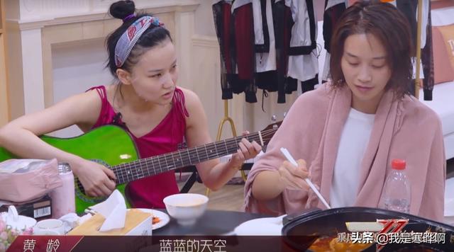 蓝盈莹素颜出镜，不及万茜的素颜状态，白冰和郑希怡诉说减肥史