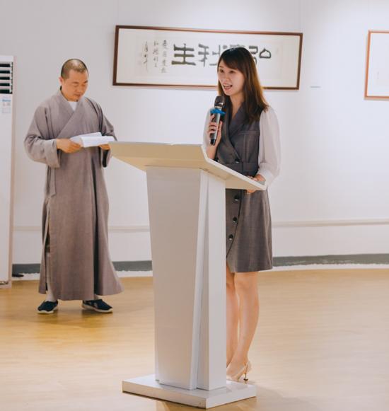 “慈悲为怀——佛文化书画邀请展”在人人美术馆开幕