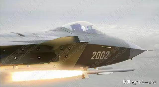 中国首款第四代战斗机歼-20飞机，具备超强隐形