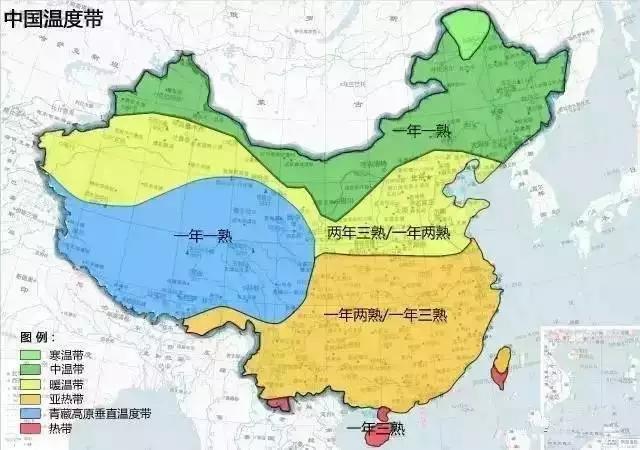 纯干货！中国农业分布地图汇总