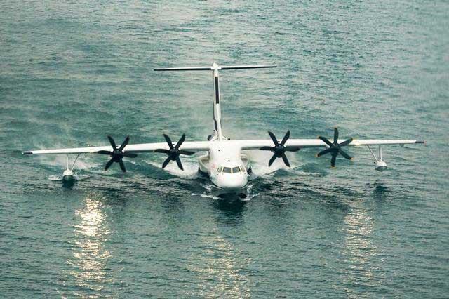 ����ˮ�Ϸɻ�AG600���������׺��Ե�����������