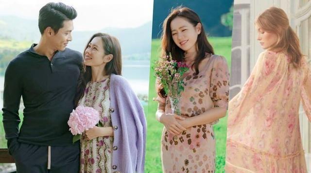 《爱的迫降》孙艺珍碎花裙成婚嫁指标！轻婚纱以外新娘气质碎花裙
