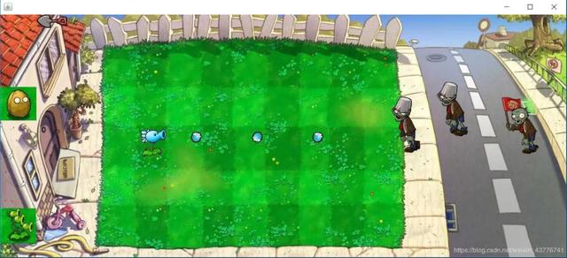 用Java写一个植物大战僵尸简易版