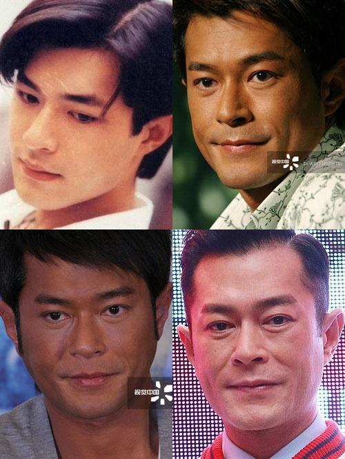 男星颜值发展史，郭德纲完胜黄晓明金城武，颜值二十多年完全没变