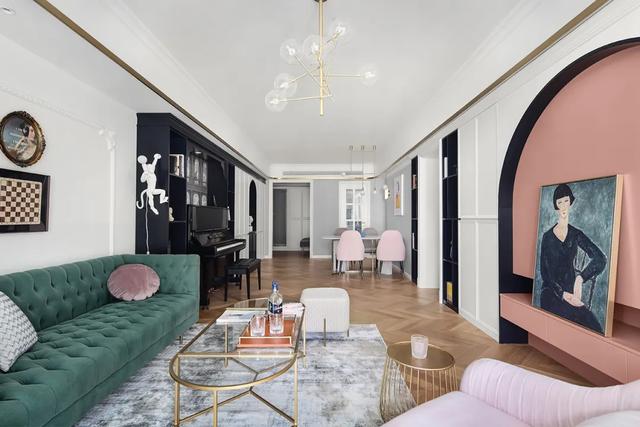 125㎡五口人同住竟然零杂物，家里美得像度假宫殿