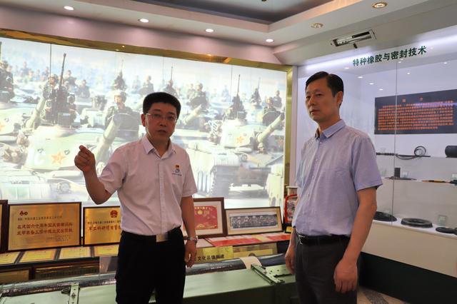 陈西武到中国兵器工业集团第五三研究所对接交流合作