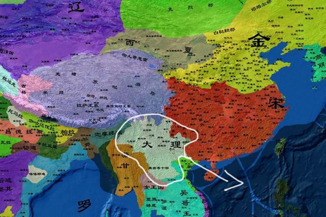 宋朝被称为“七国时期”，最强的不是宋朝，其