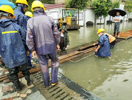 湖北工建为武穴打赢防汛救灾这场硬仗贡献力量