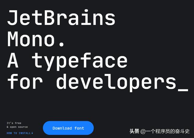 牛逼的IDEA，发布最优秀的编程字体！是时候放弃Consolas了