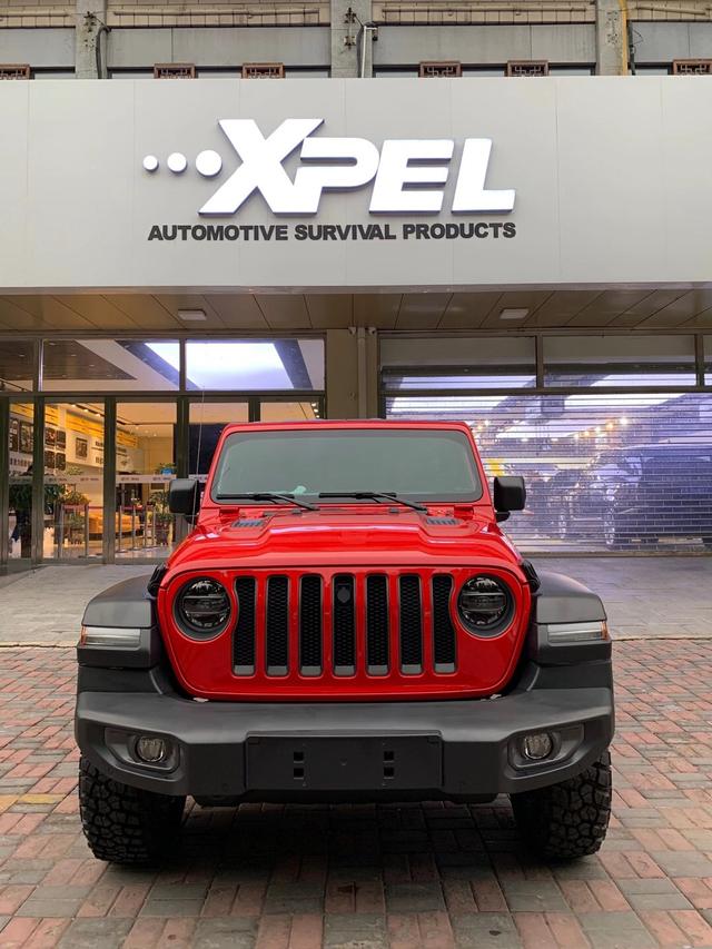 jeep牧馬人貼XPEL隱形車衣石家莊永誠(chéng)