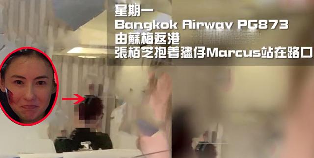 张柏芝机上与空姐发生争执，全家人赶下飞机，网友：为什么呢？