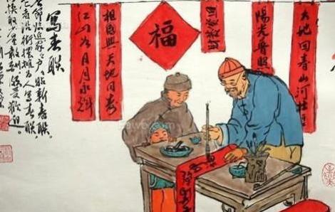 僧人出上联“三更挑水，担回两轮明月”，书生