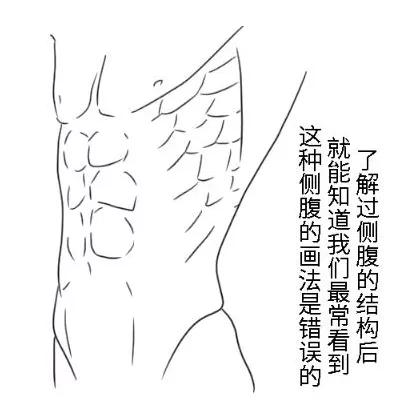 一定要把持住啊男性腹肌怎么画看完这篇本瞬间掌握