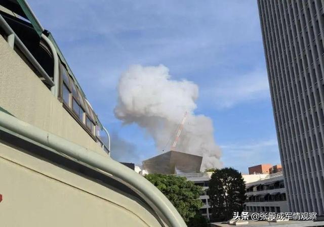 又一9·11吗？美本土大厦突然发生剧烈爆炸 战机