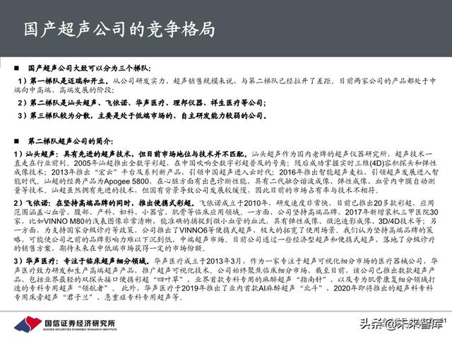 医疗器械行业深度报告：118页深度解析超声产业链