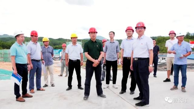 长汀：县长马水清带队调研在建重点项目建设情况