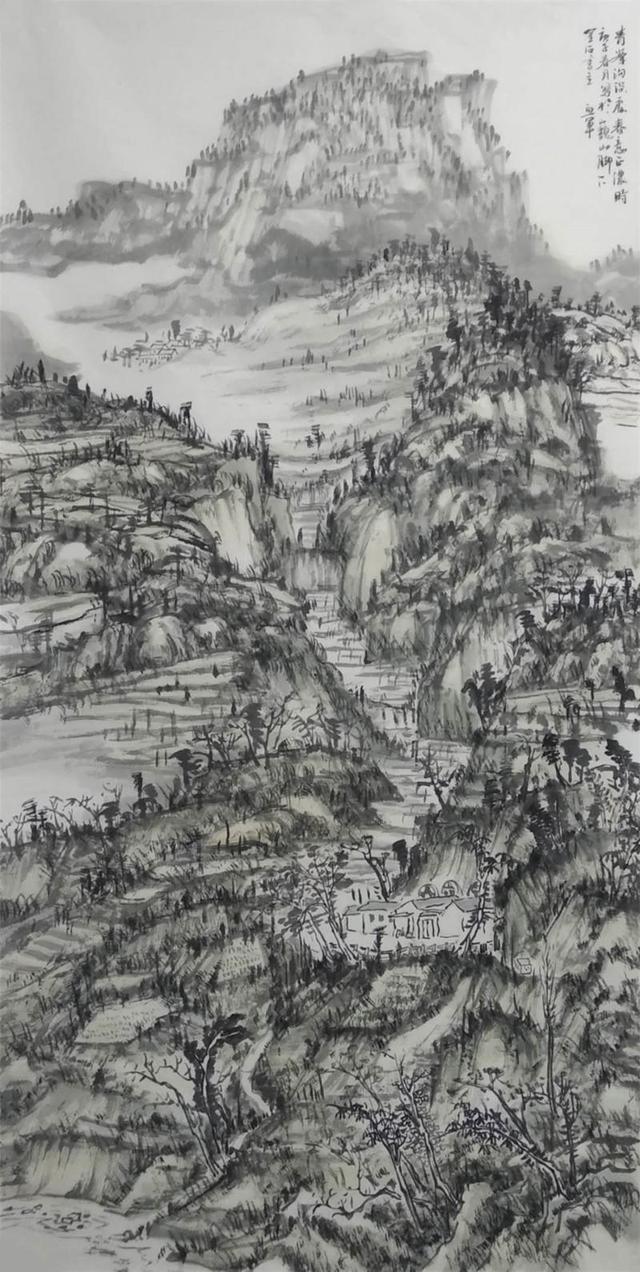 国家一级美术师鱼军——巍峨挺立 巧夺天工