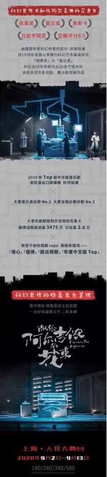「上海」音乐剧《献给阿尔吉侬的花束》中文版