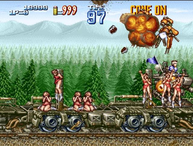 街機(jī)游戲中那些最給力的俘虜，救出之后成為吊打BOSS的重要戰(zhàn)力