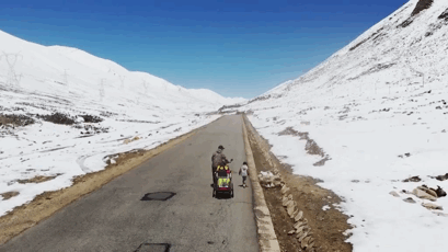 骑行：带4岁女儿骑行西藏奶爸回应质疑 出发之前已做好充分的准备