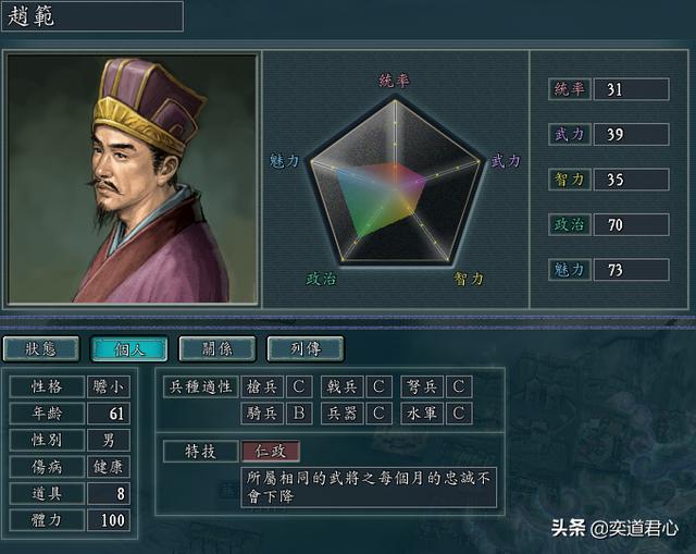 三国志11赵范的远洋登陆战，打得曹老板都服气了