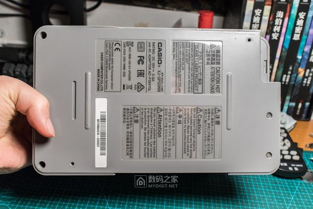 卡西欧CASIO激光+LED短焦投影仪UP50WN拆解，维修偏