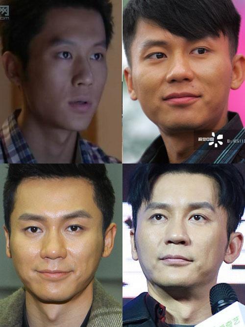 男星颜值发展史，郭德纲完胜黄晓明金城武，颜值二十多年完全没变