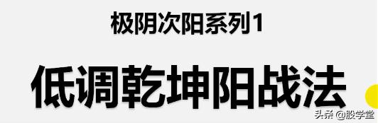 短线经典乾坤阳战法图解，建议收藏