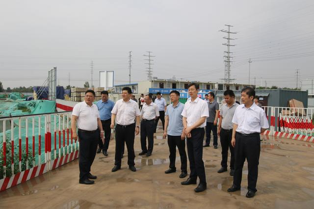 区委书记韩伟到济南新材料产业园区调研重点项目建设情况