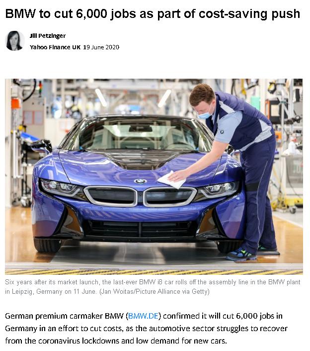 太突然！宝马也撑不住了？