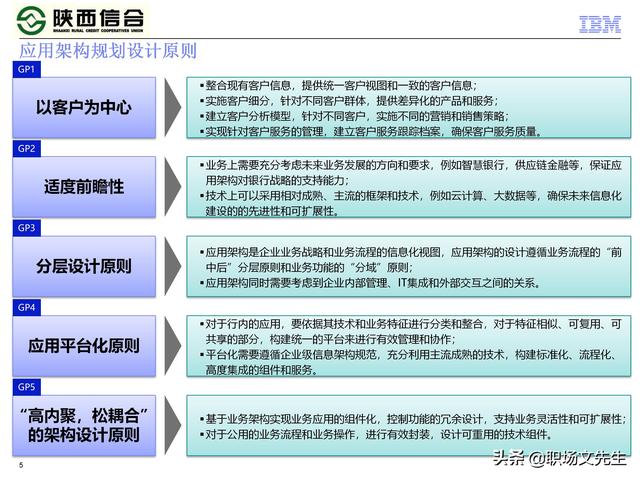 IBM咨询公司客户案例：110页业务发展与IT建设统-规划项目
