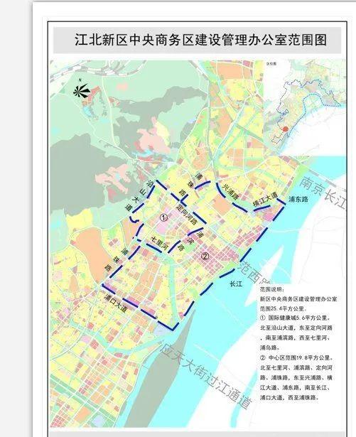 图解 | 江北核心区、中央商务区最新买房地图来了