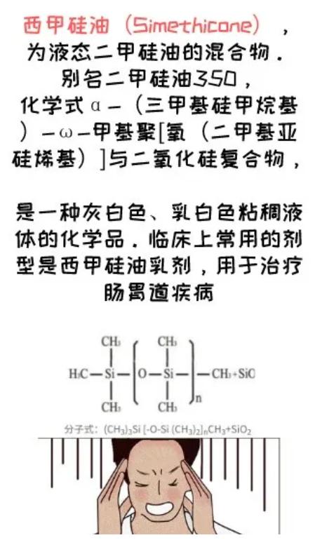 你听过没？一种近乎“无毒”的药品「西甲硅油乳剂」