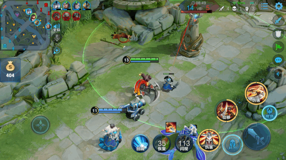 王者荣耀：李元芳实战技巧全解，通过技能机制讲解高输出玩法思路