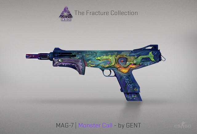 CSGO推出全新裂空武器箱，配色精良细节拉满