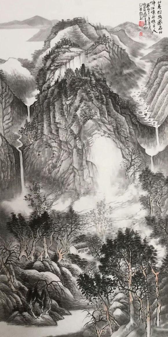 意境深邃 自然脱俗——画家王新峰